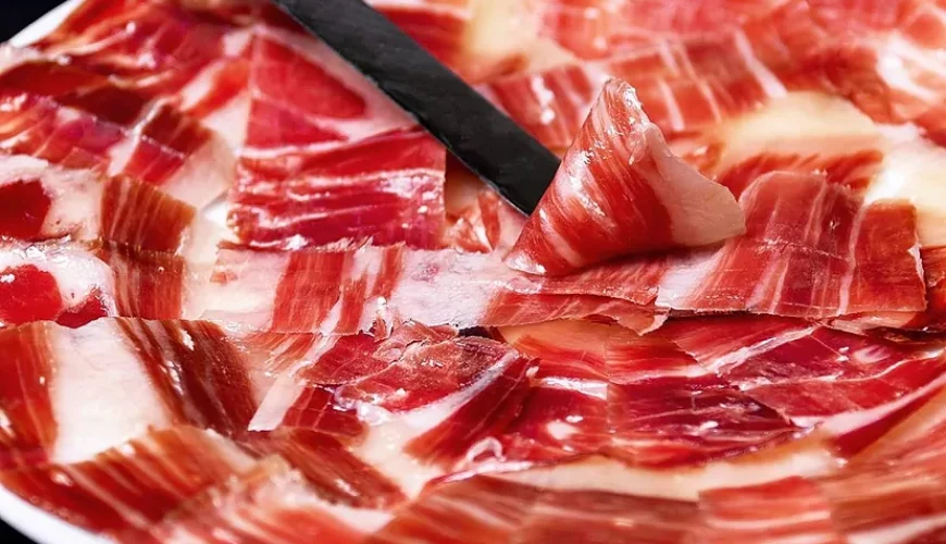 plato de jamon iberico