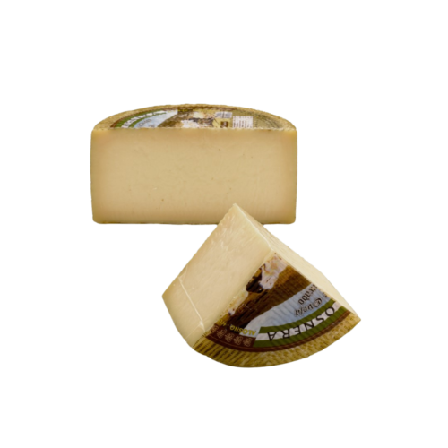 dos trozos de queso viejo